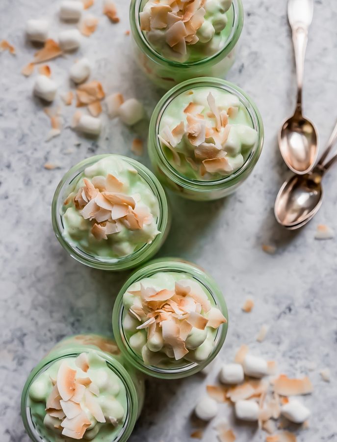 Watergate Salad Recipe Pistachio Fluff The Cookie Rookie