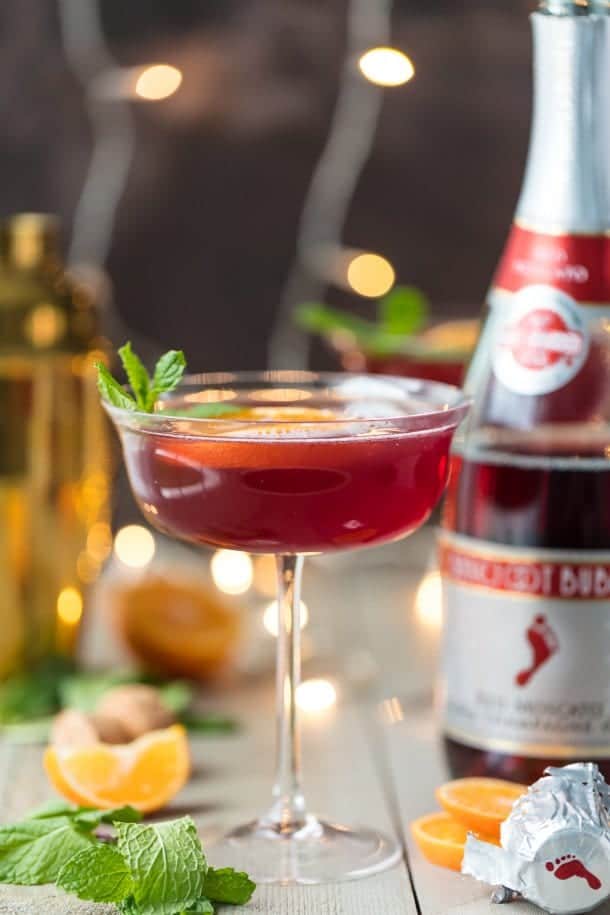 Sparkling Holiday Flirtini Recipe The Cookie Rookie