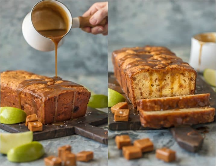 Caramel Cheesecake Stuffed Apple Bread Recipe The Cookie Rookie