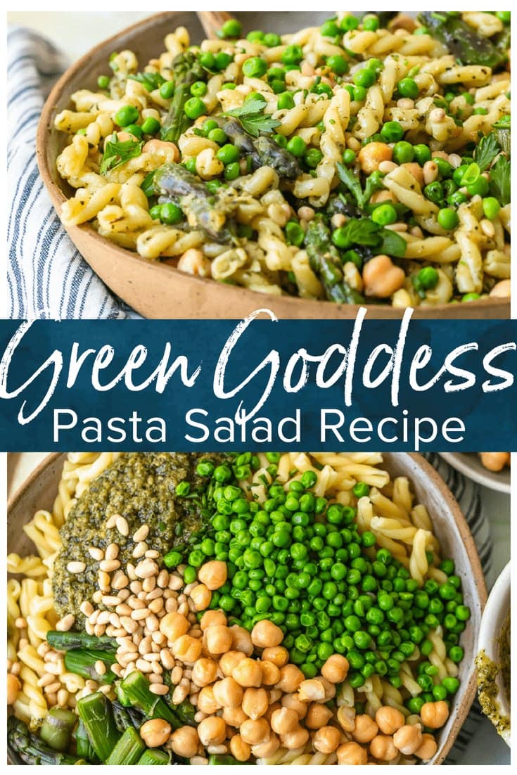 Green Goddess Pasta Salad Recipe The Cookie Rookie