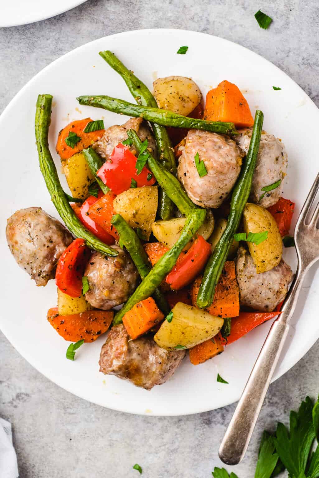 Italian Sausage Sheet Pan Dinner Recipe The Cookie Rookie