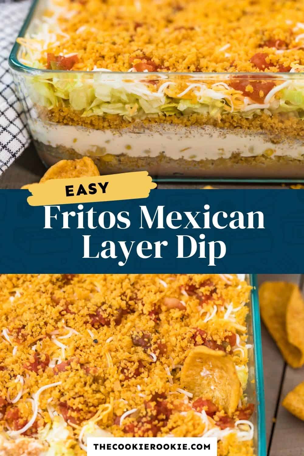 Fritos Mexican Layered Dip Recipe The Cookie Rookie