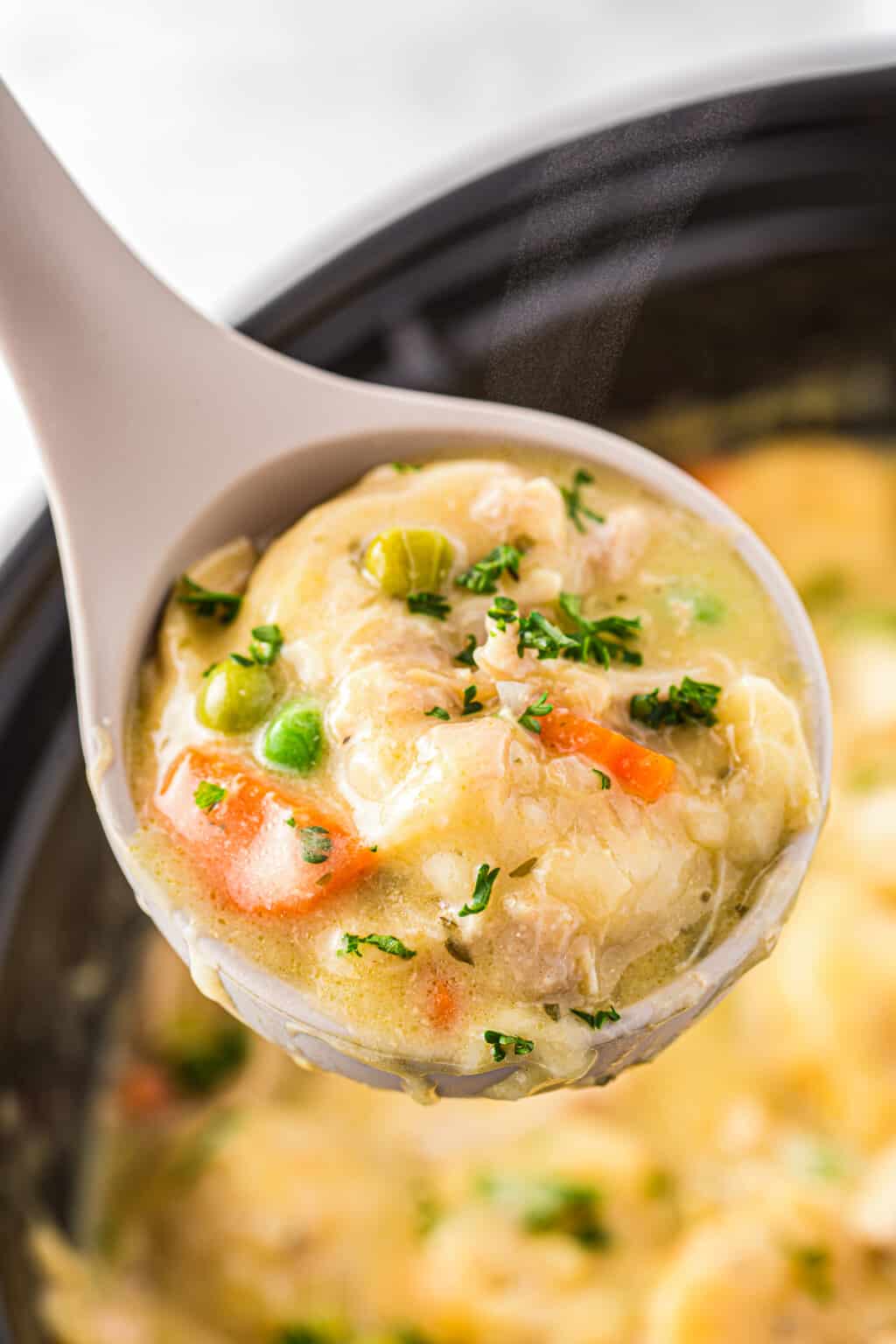 Crockpot Chicken And Dumplings The Cookie Rookie