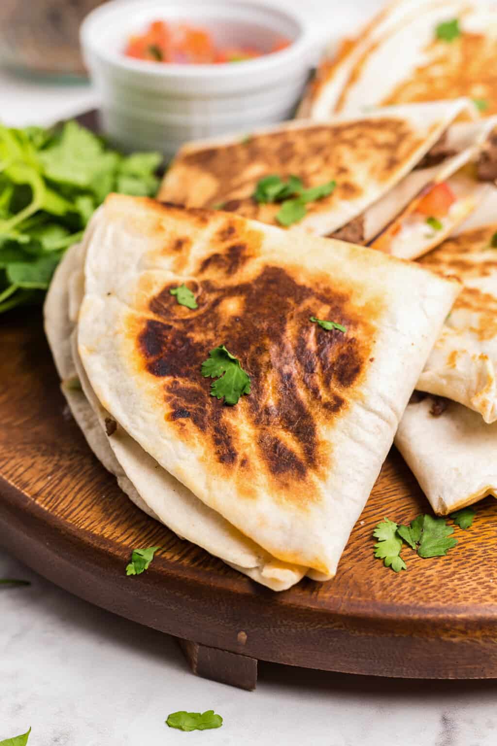 Beef Folded Tortillas Quesadilla Hack Tik Tok Recipe Recipe The