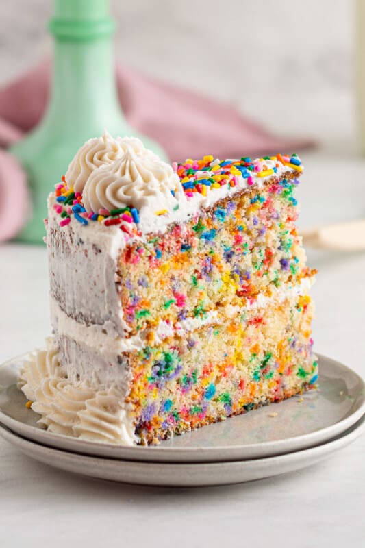 Homemade Funfetti Cake Recipe The Cookie Rookie