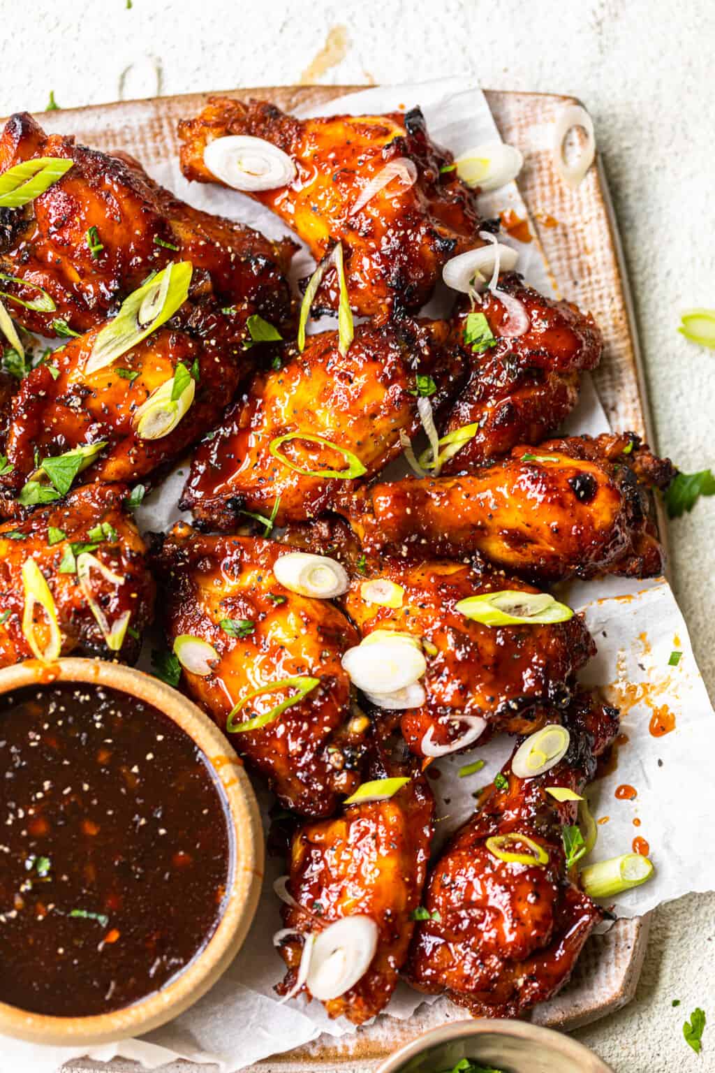 Baked Korean Hot Wings Gochujang Wings Recipe The Cookie Rookie