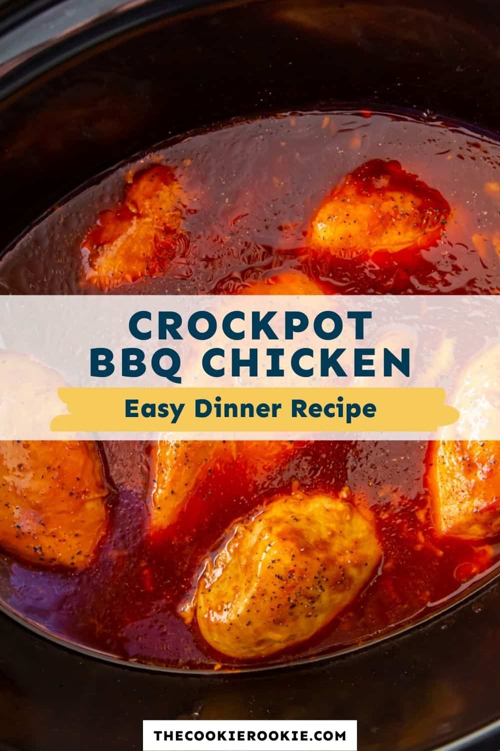 Crockpot Bbq Chicken The Cookie Rookie