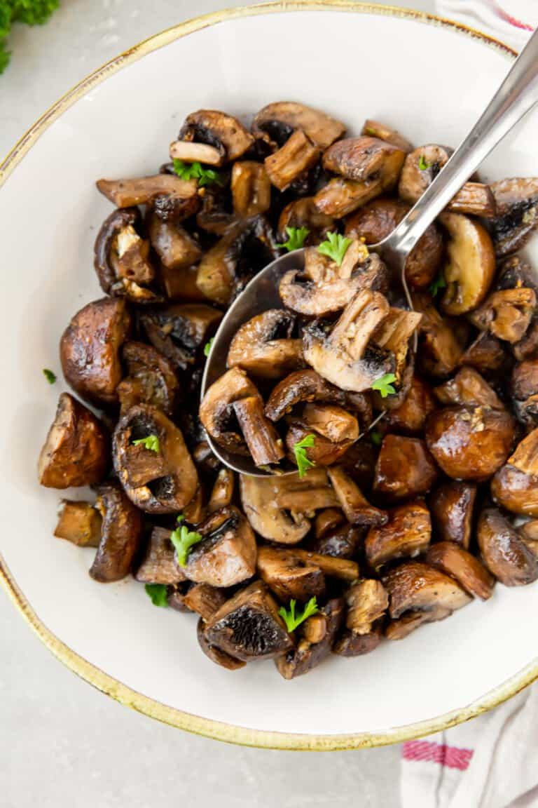 Air Fryer Mushrooms Recipe The Cookie Rookie