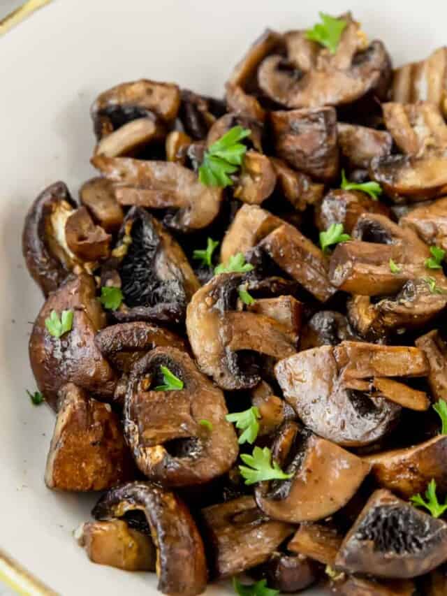 Air Fryer Mushrooms Story The Cookie Rookie