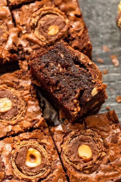 Ferrero Rocher Brownies Recipe The Cookie Rookie