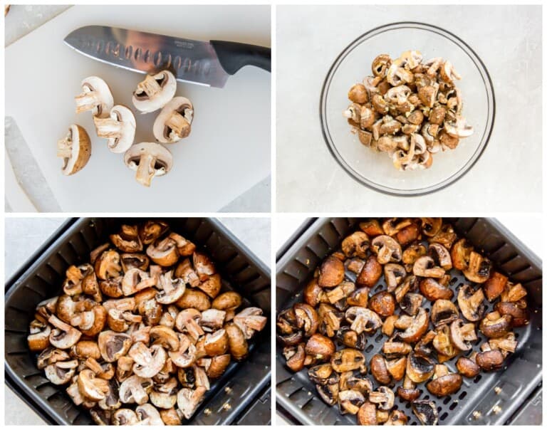 Air Fryer Mushrooms Recipe The Cookie Rookie