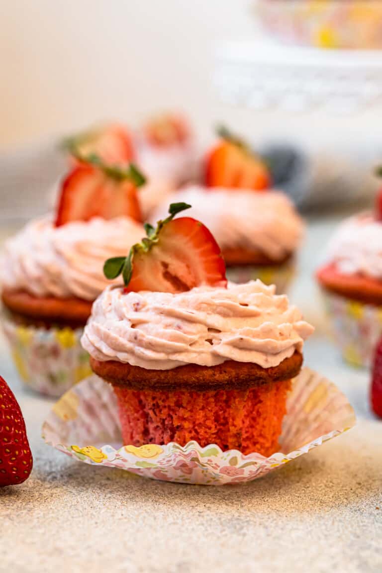 Strawberry Cupcakes Recipe The Cookie Rookie