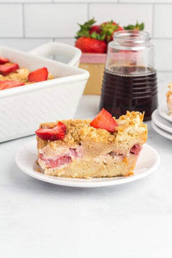 Strawberries And Cream French Toast Casserole Recipe The Cookie Rookie