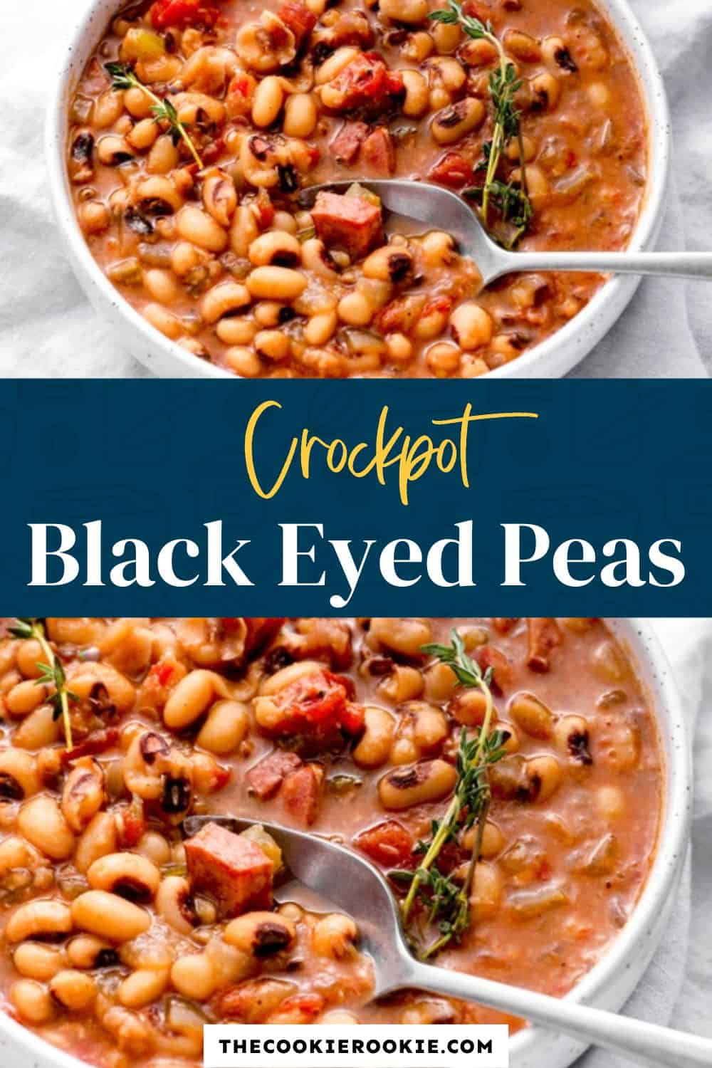 Crockpot Black Eyed Peas The Cookie Rookie