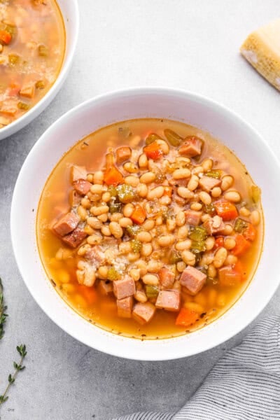 Crockpot Ham And Bean Soup Recipe The Cookie Rookie