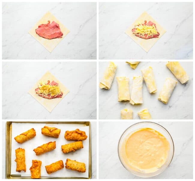 Reuben Egg Rolls Recipe The Cookie Rookie