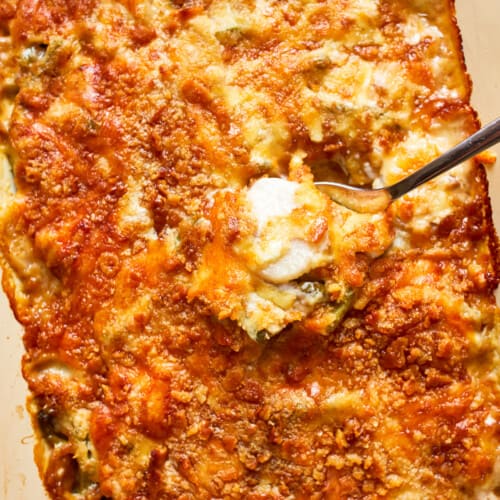 Green Bean And Corn Casserole With Cheese Recipe The Cookie Rookie