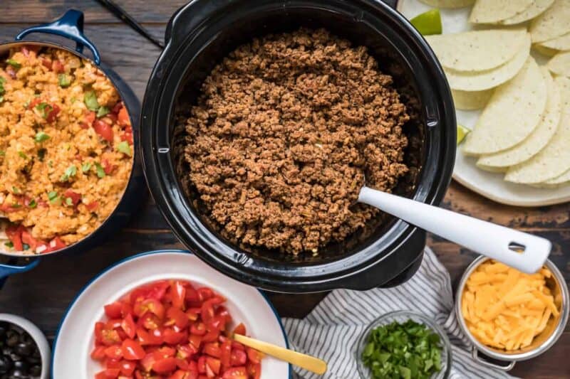 Crockpot Taco Meat Recipe The Cookie Rookie