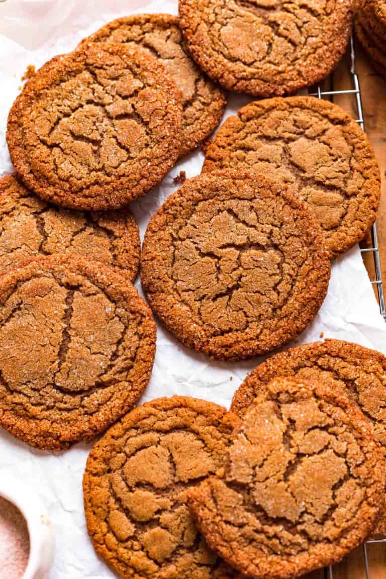 Soft Molasses Cookies Recipe - The Cookie Rookie (VIDEO!)