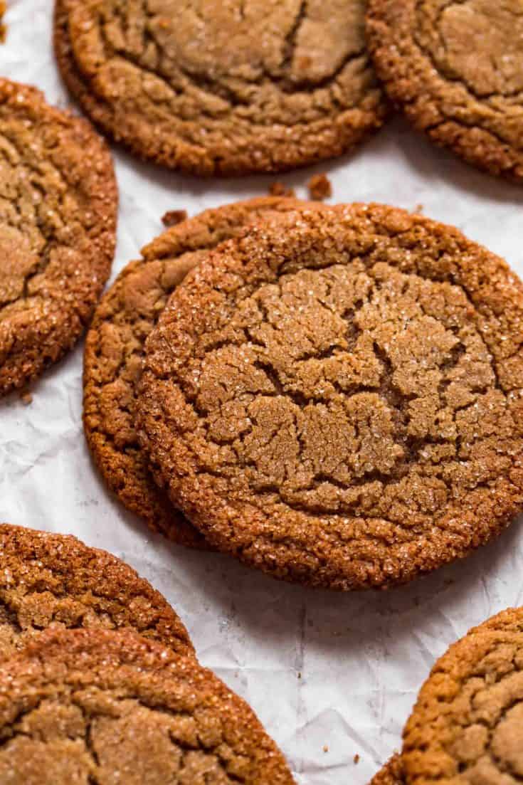 Soft Molasses Cookies Recipe - The Cookie Rookie (VIDEO!)