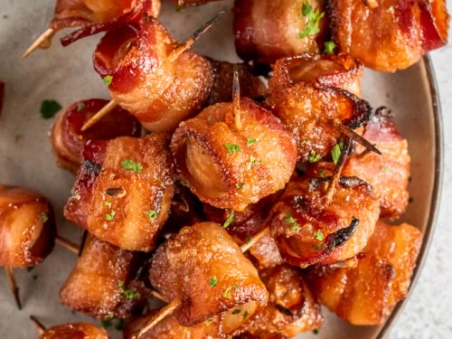 Bacon Wrapped Water Chestnuts Recipe The Cookie Rookie