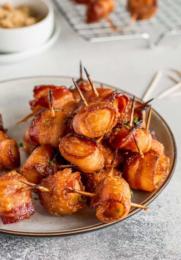 Bacon Wrapped Water Chestnuts Recipe The Cookie Rookie