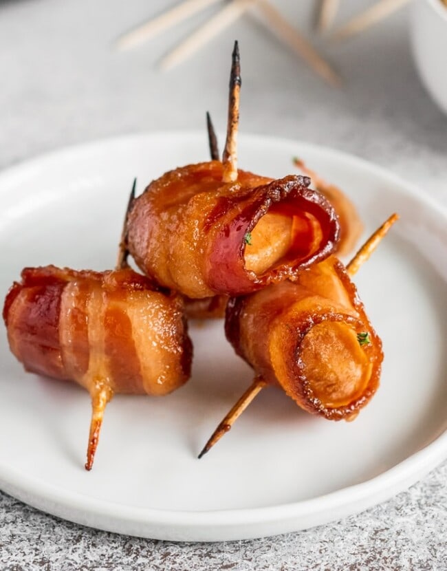 Bacon Wrapped Water Chestnuts Recipe The Cookie Rookie