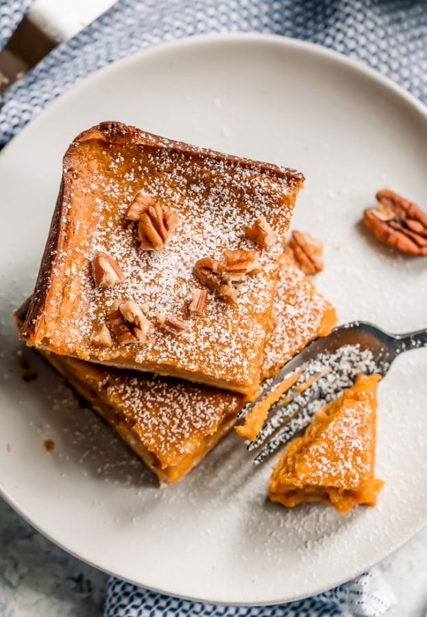 Pumpkin Gooey Butter Cake Recipe - The Cookie Rookie