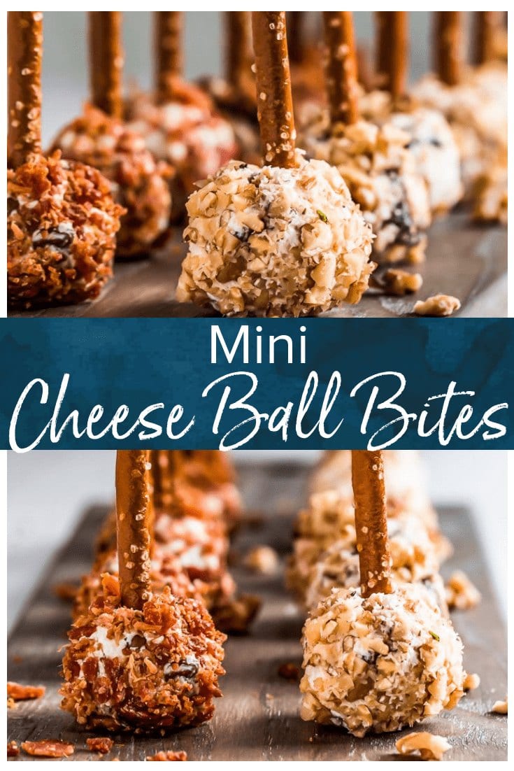 Mini Cheese Ball Bites - New Year's Eve Appetizer