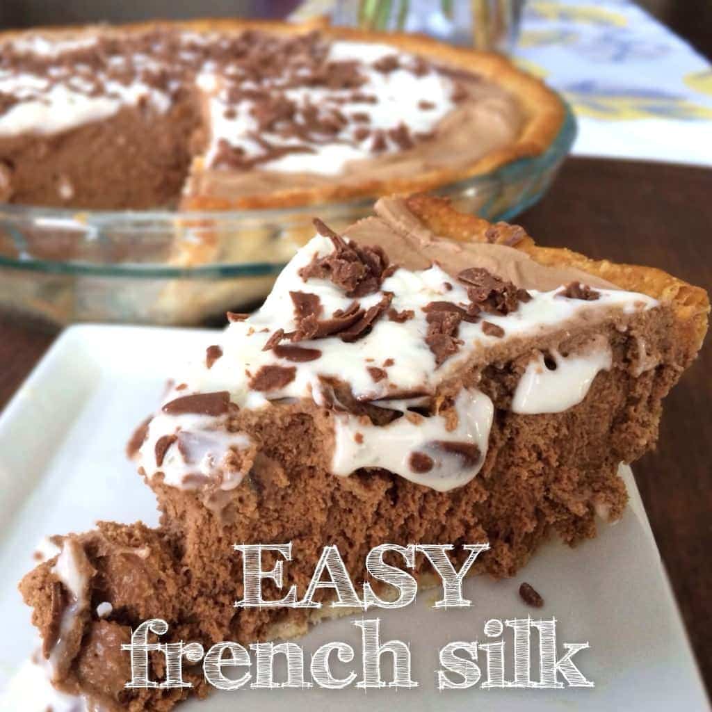 Easy French Silk Pie The Cookie Rookie