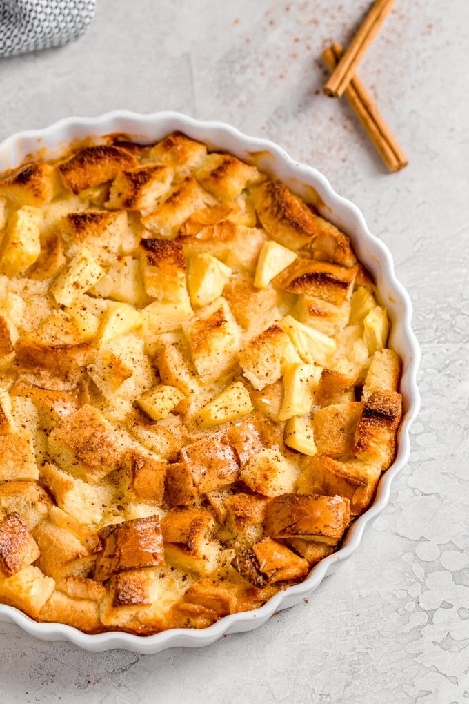 Pineapple Bread Pudding Recipe The Cookie Rookie