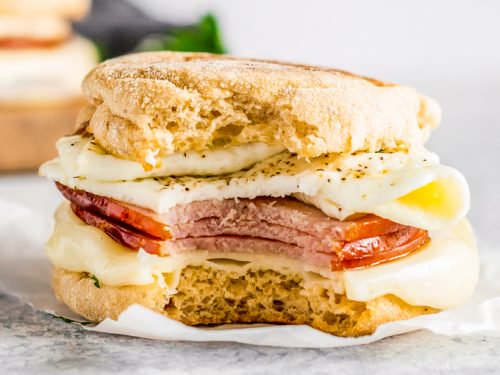 Ham & Egg Breakfast Sandwich