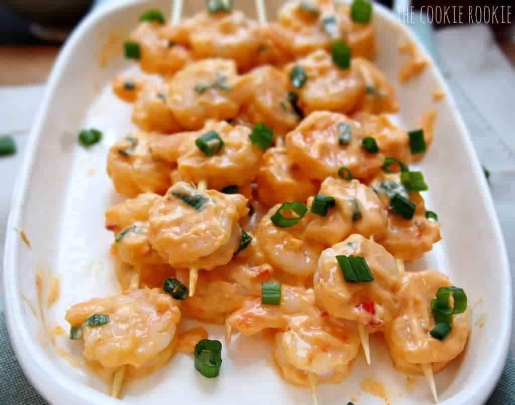 Skinny Bang Bang Shrimp - The Cookie Rookie