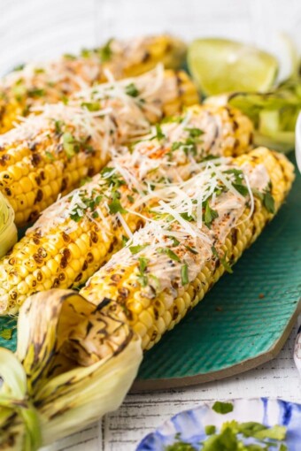 Mexican Corn on the Cob (Mexican Grilled Corn) Recipe - The Cookie Rookie®