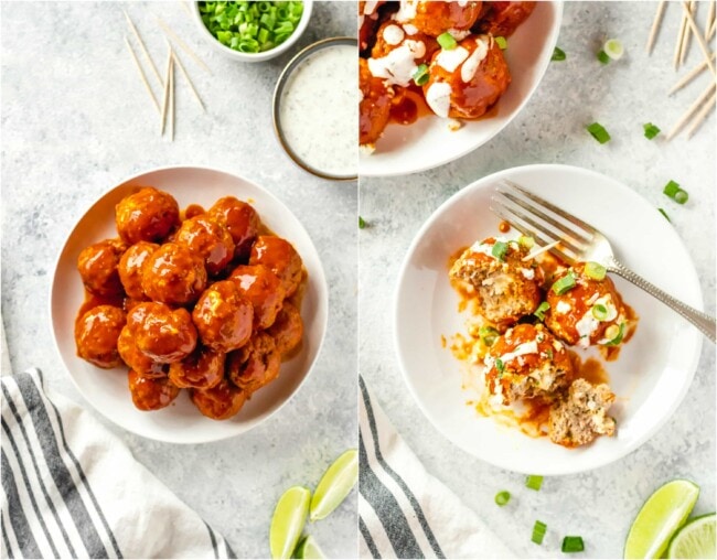 Buffalo Chicken Meatballs Recipe Blue Cheese Stuffed Meatballs