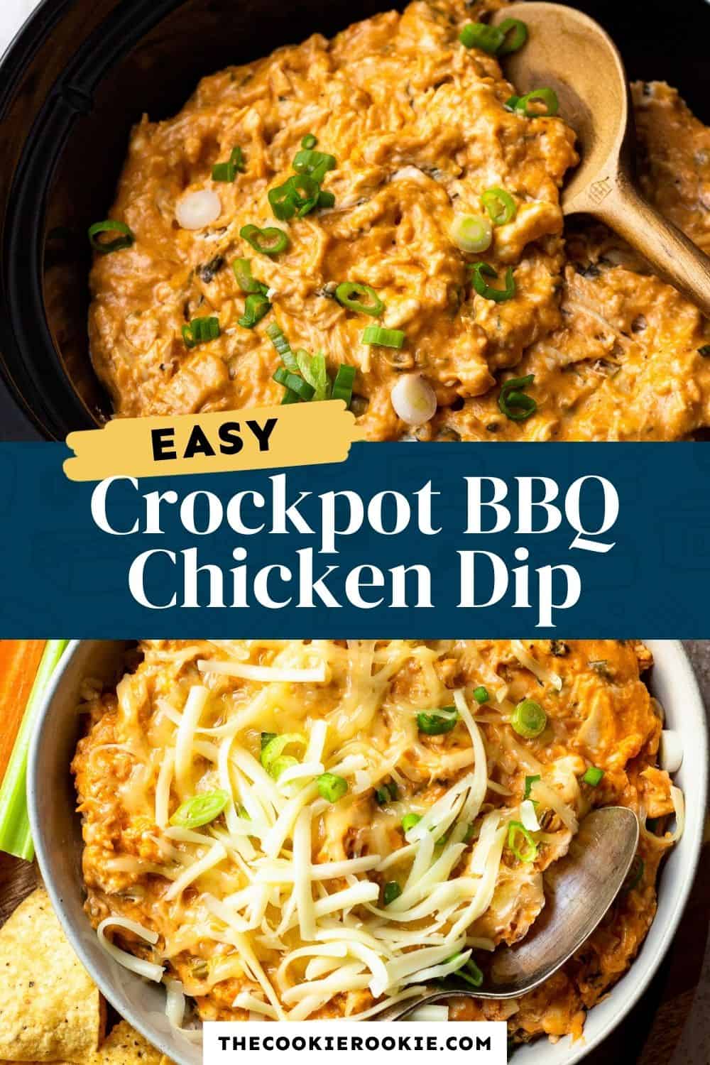 Crockpot BBQ Chicken Dip Recipe The Cookie Rookie®