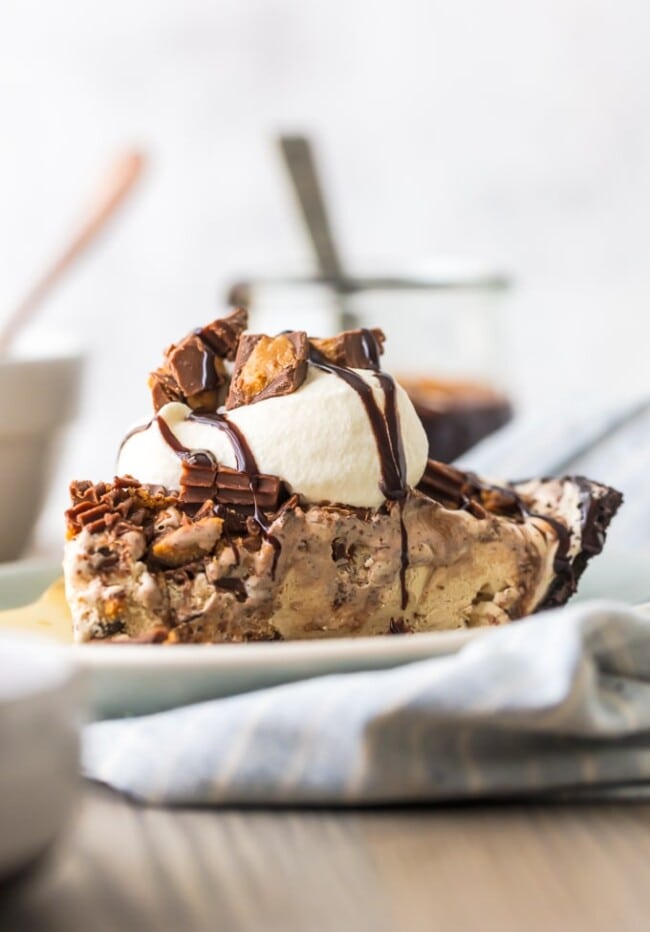 Peanut Butter Cup Ice Cream Pie Chocolate Peanut Butter Pie Recipe The Cookie Rookie® 