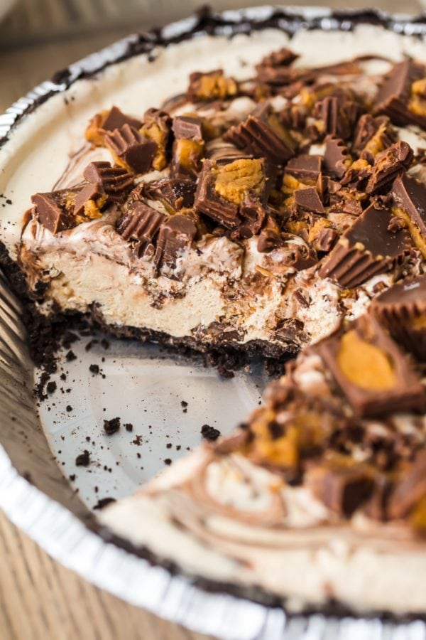 Peanut Butter Cup Ice Cream Pie Chocolate Peanut Butter Pie Recipe The Cookie Rookie® 