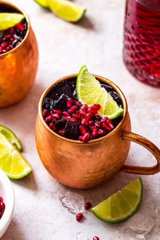 Pomegranate Moscow Mule Recipe - The Cookie Rookie®