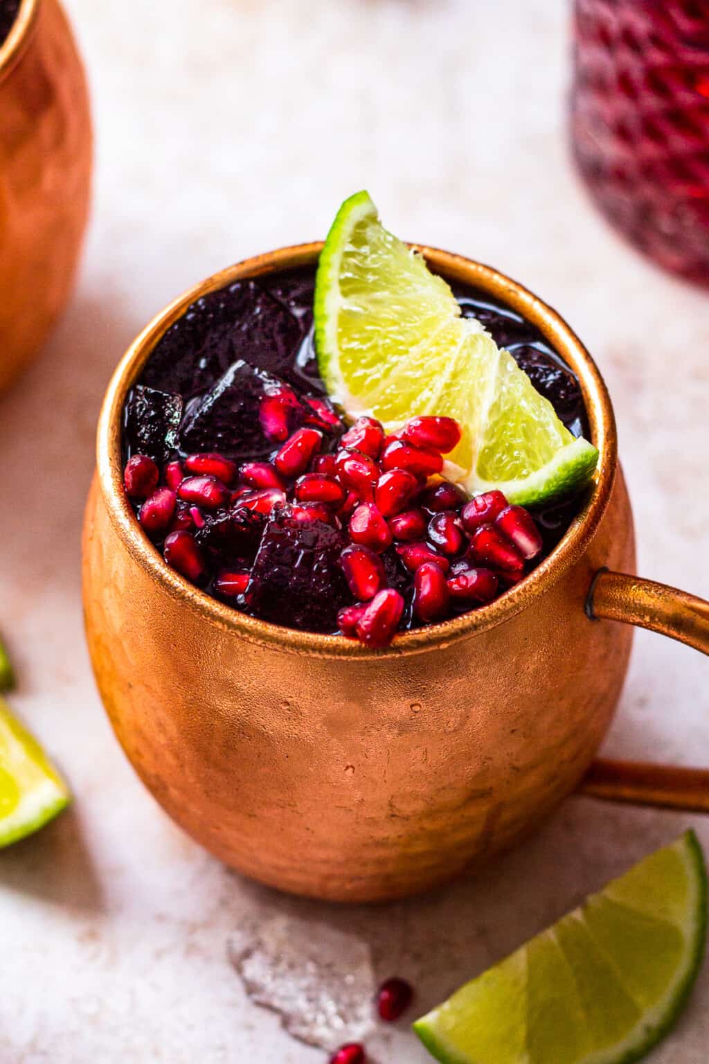 Pomegranate Moscow Mule Recipe - The Cookie Rookie®