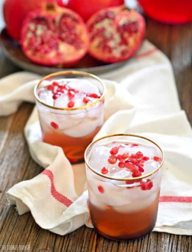 Pomegranate Champagne Sangria The Cookie Rookie