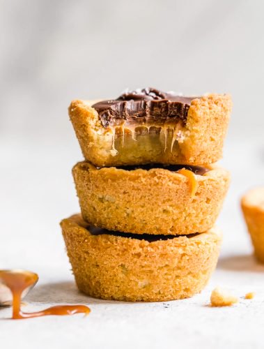 Twix Cookies - Twix Cookie Cups Recipe | The Cookie Rookie