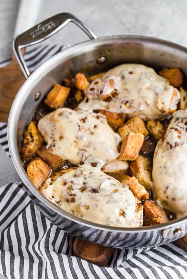 French Onion Chicken Skillet