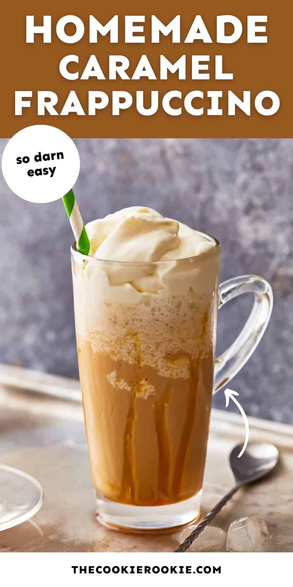 Caramel Frappuccino Recipe - The Cookie Rookie®