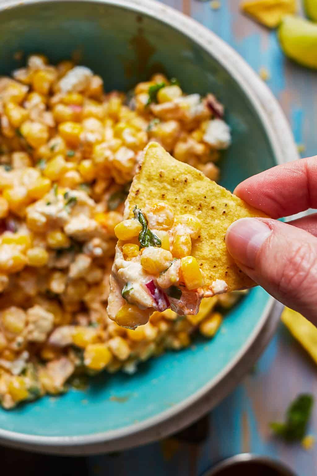 Healthy Mexican Street Corn (Off the Cob) Recipe - The Cookie Rookie®