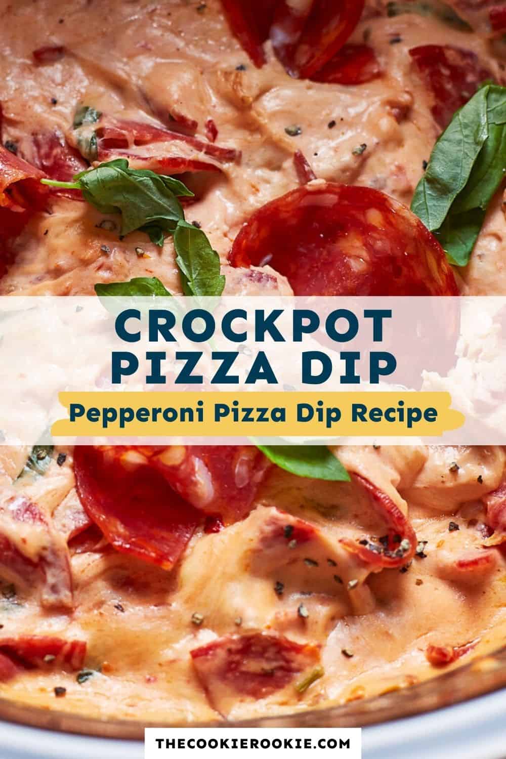 Crockpot Pizza Dip Recipe The Cookie Rookie®