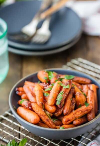 Honey Balsamic Roasted Carrots - The Cookie Rookie®