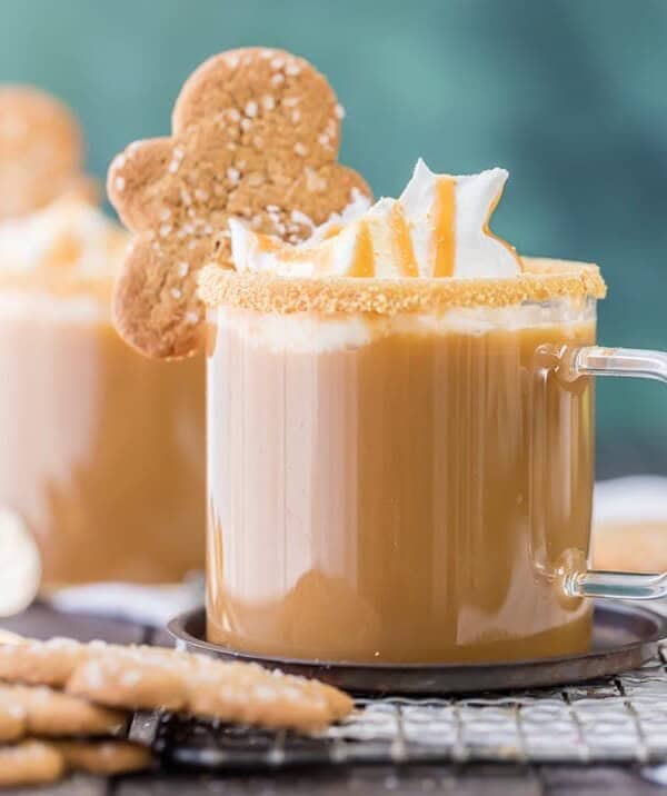 This Gingerbread Latte is the perfect Christmas coffee drink. Even better, this latte is made in a slow cooker to make it super easy. Easy is best...and these are the best! No need to wait for the Starbucks Gingerbread Latte every year when you can easily make your own at home any time of year!