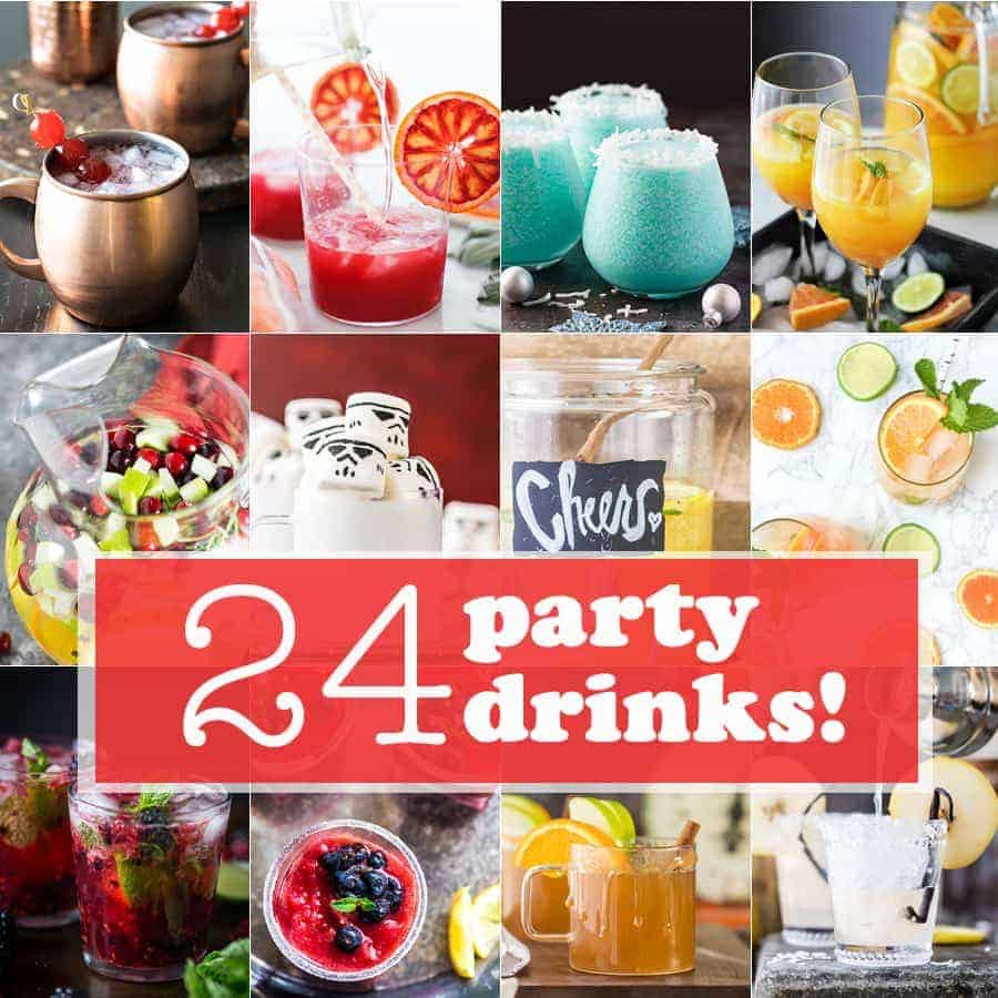 10 Party Drinks - The Cookie Rookie®
