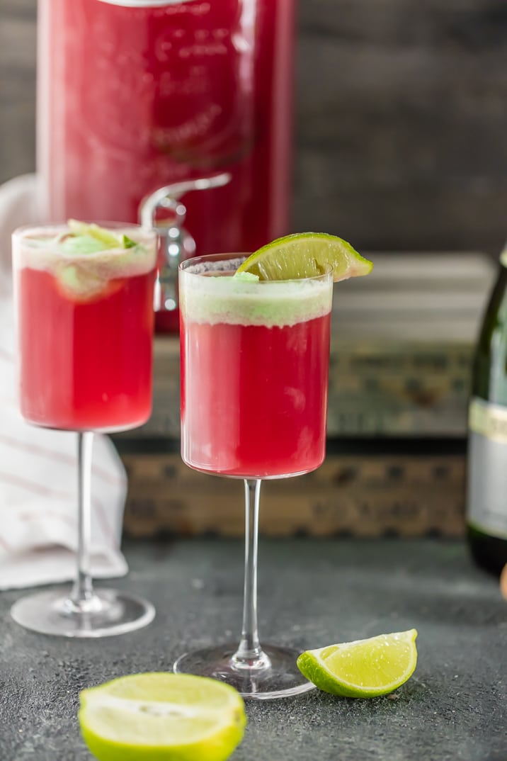 Sparkling Cranberry Mocktail - Oh So Delicioso